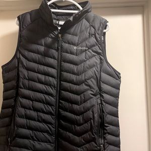 Black Womens Columbia Vest XL